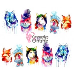 Stickere cu Apa pentru unghii cod BN1289